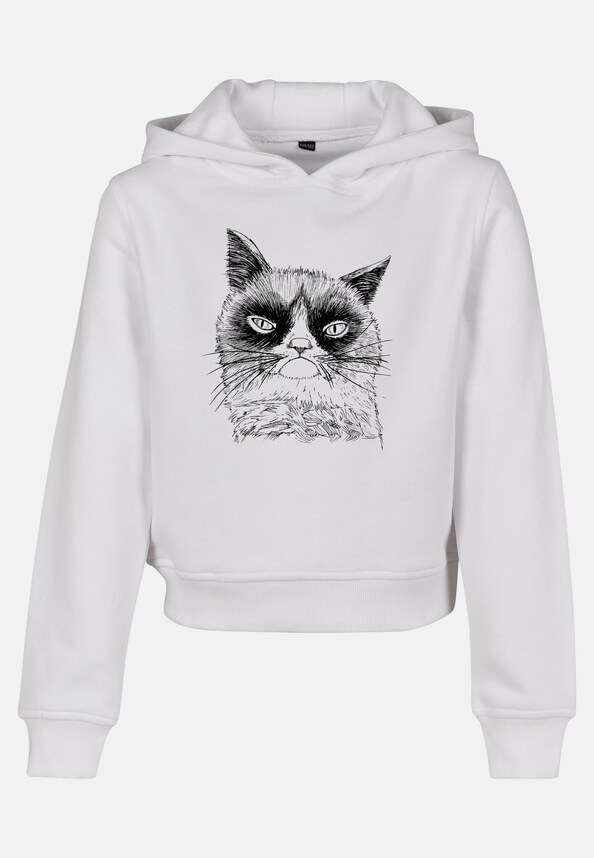 Kids Unhappy Cat Cropped -0