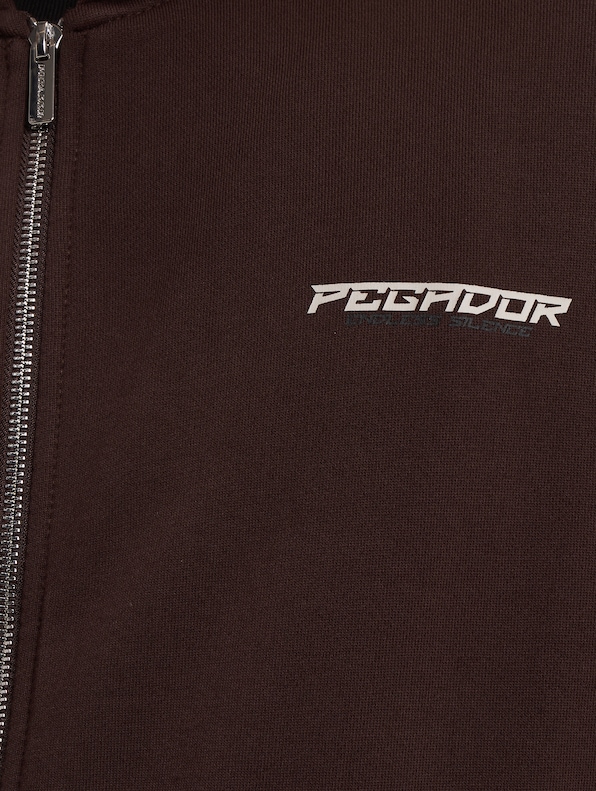PEGADOR Fenton Oversized Sweat Jacket-3