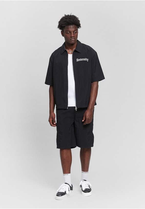 WATERCOLOR NYLON ZIP-SHIRT-3