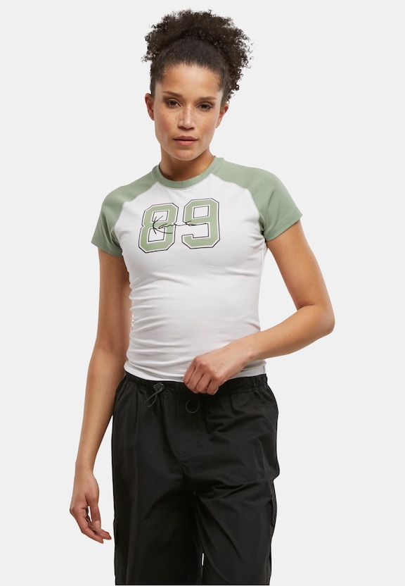 Signature Print Tiny Raglan -0