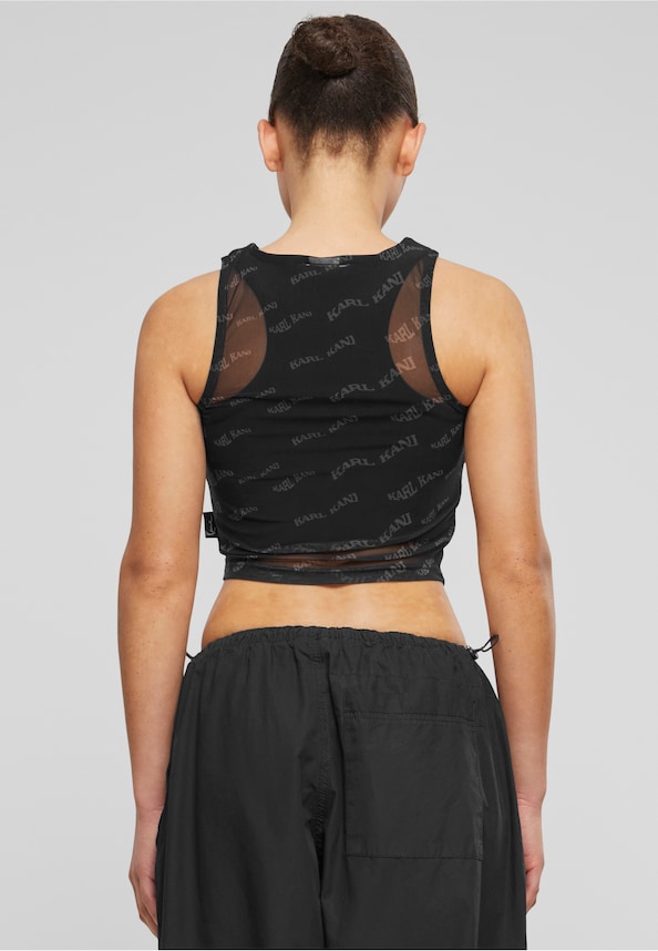 KW242-003-2 Chest Signature Gathering Mesh Top-1