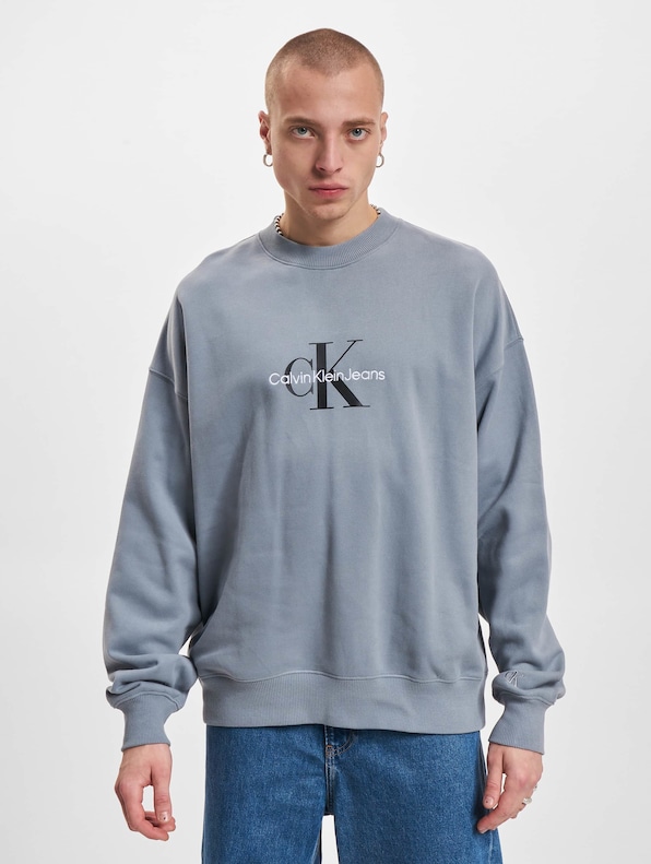 Buy Calvin Klein Monologo Natural Sweatshirt - Calvin Klein Jeans