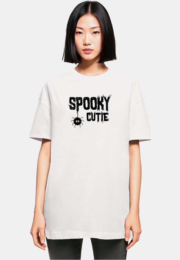 Ladies Halloween - Spooky Cutie Tee-0