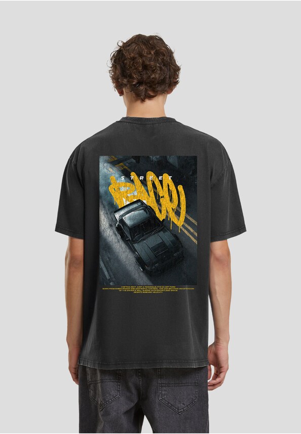 Street Race Vintage Heavy Loose Tee-1