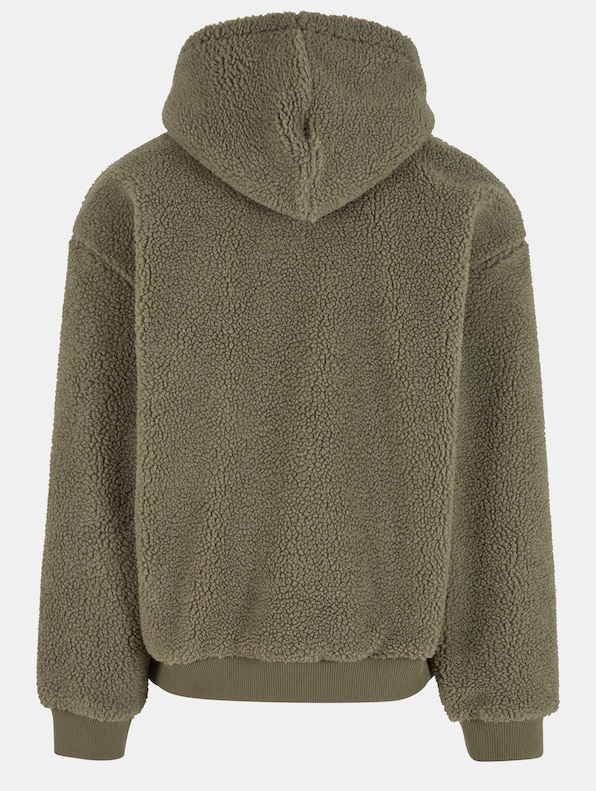 Urban Classics Oversized Teddy Hoodies-1