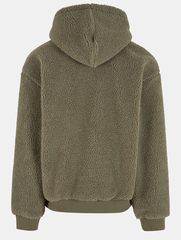 Urban Classics Oversized Teddy Hoodies-1