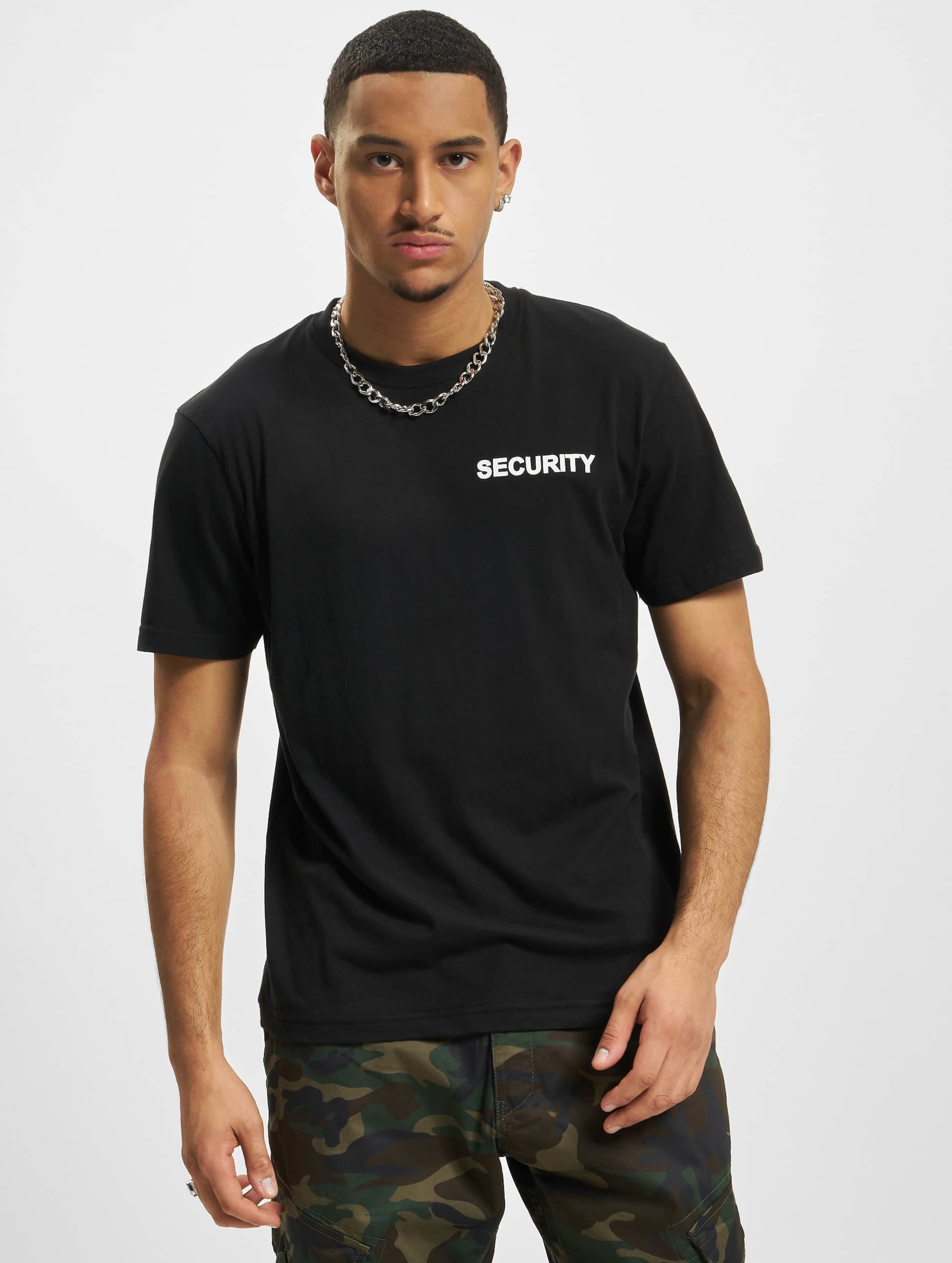 Brandit Security T-Shirt Mannen op kleur zwart, Maat 6XL