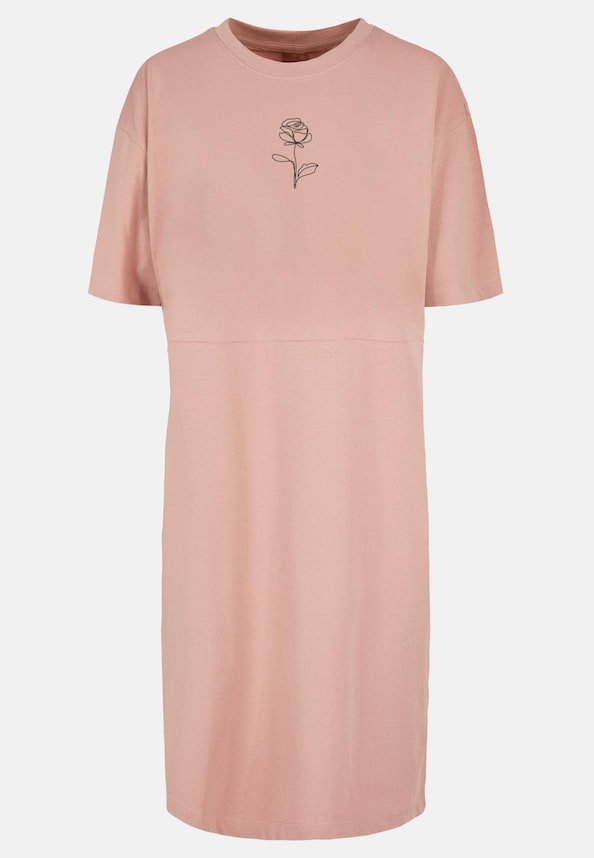 Ladies Rose Oversized Slit -2
