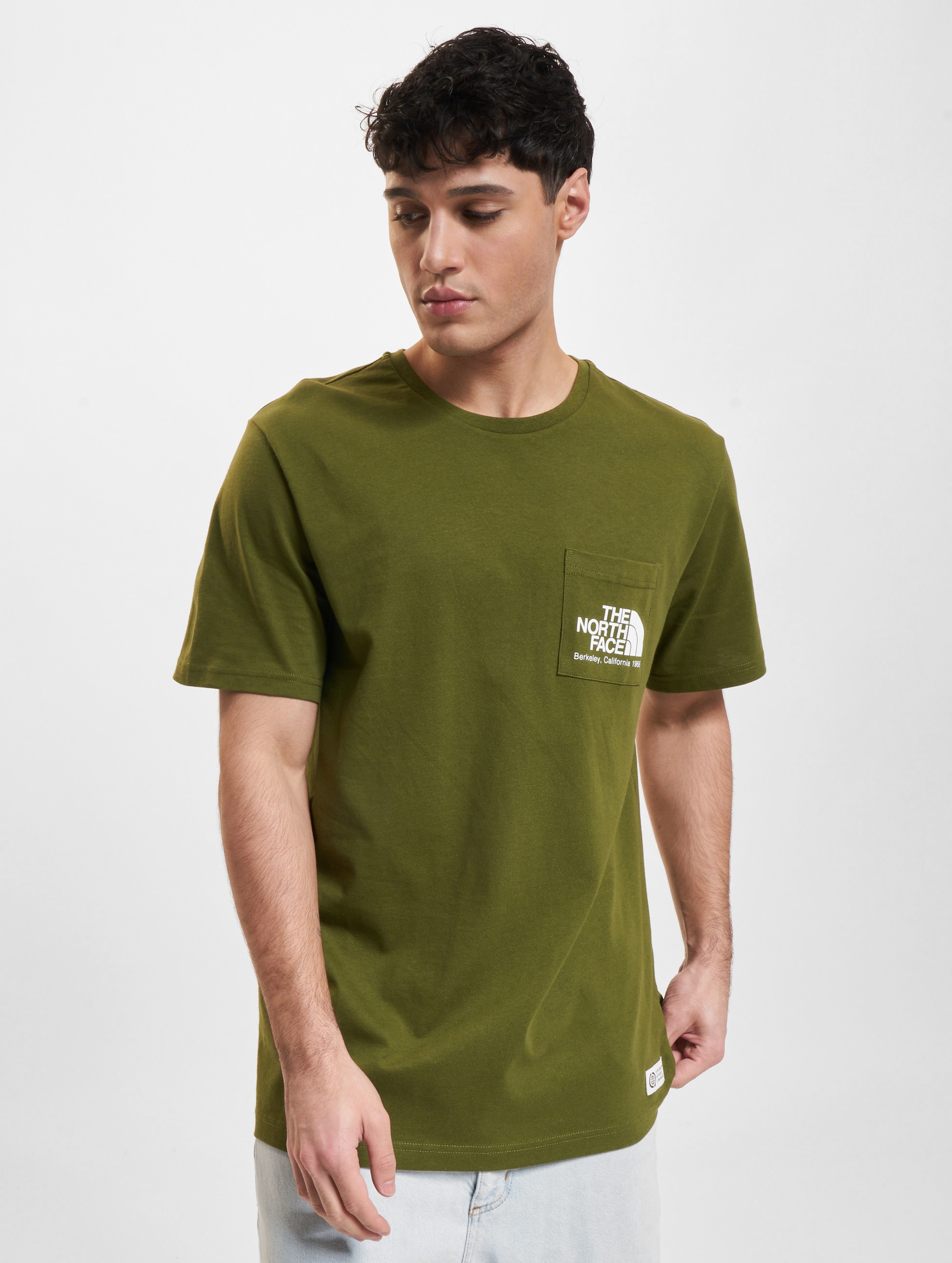 northface トップ ポケットtシャツ