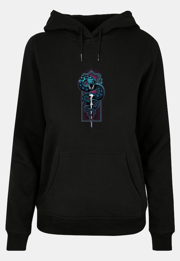 Ladies Harry Potter - Neon Basilisk Basic Hoody-4