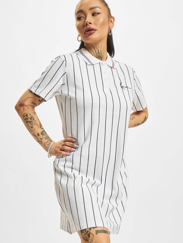 Signature Pinstripe Polo-0