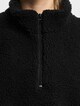 Teddy Oversized Cropped Half Zip-5