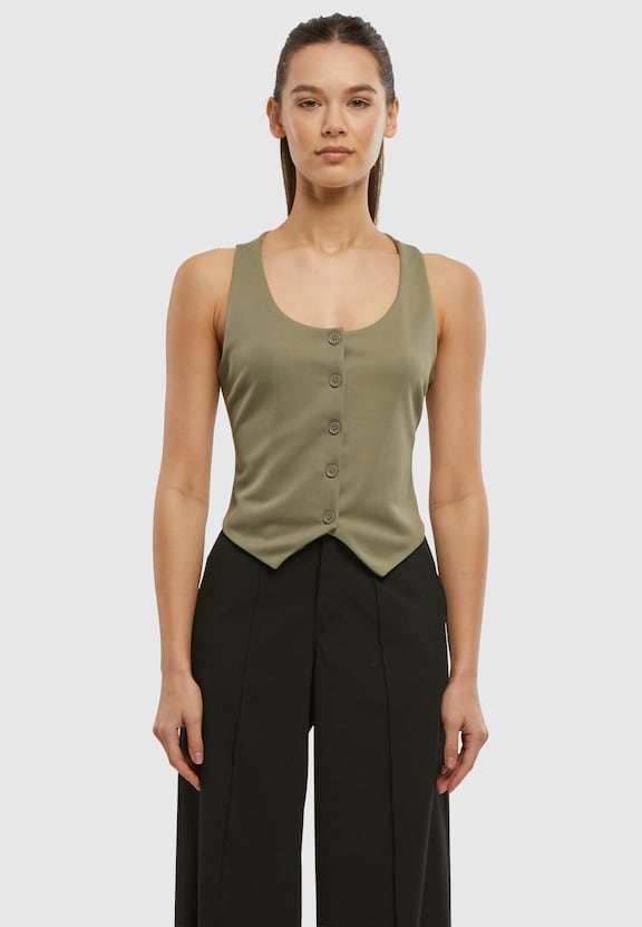 Ladies Jersey Vest-2