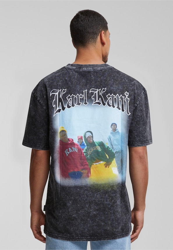 KU242-006-1 Small Signature Washed Print Tee-1