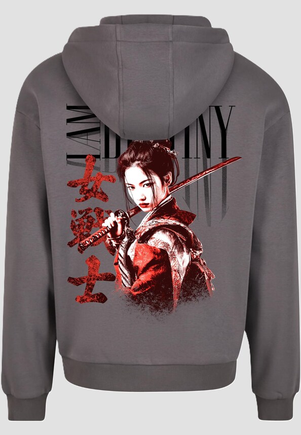 I Am Destiny Fluffy Zip Hoody-3