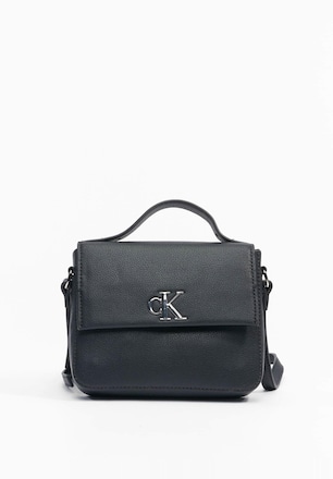 Calvin Klein Jeans Minimal Monogram Boxy Flap Crossbody Bag