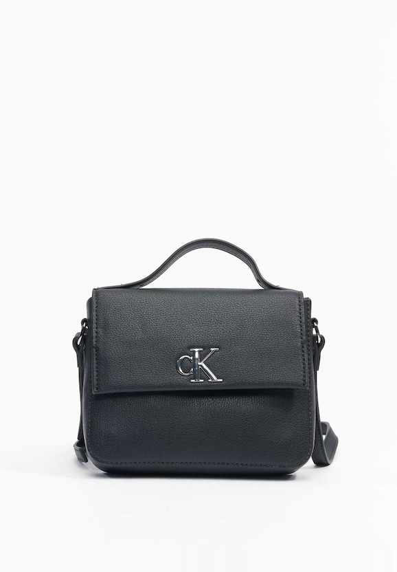 Calvin Klein Jeans Minimal Monogram Boxy Flap Crossbody Bag-0