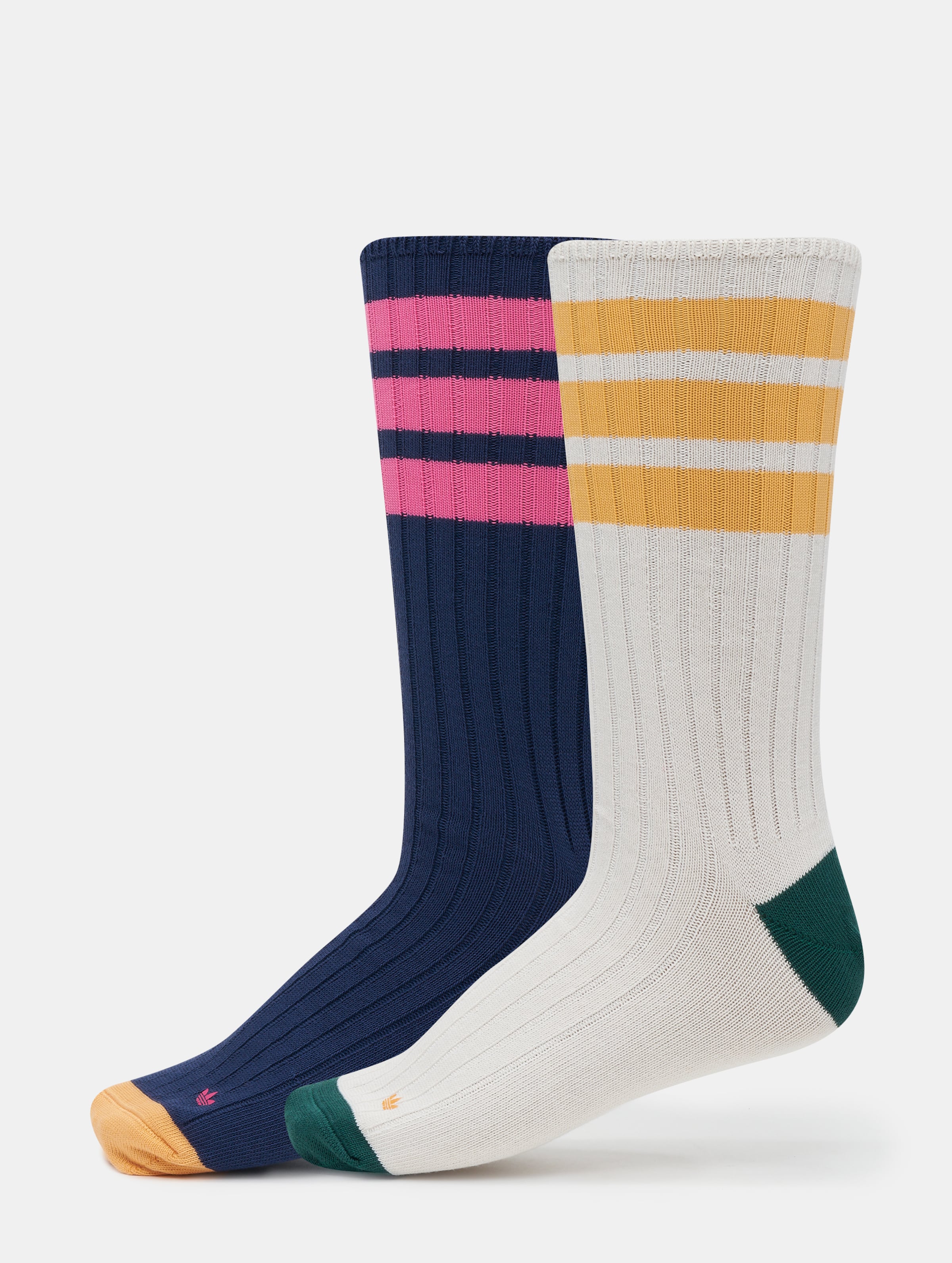 adidas Originals PRE Mid 2 Pack Socken Unisex op kleur kleurrijk, Maat M