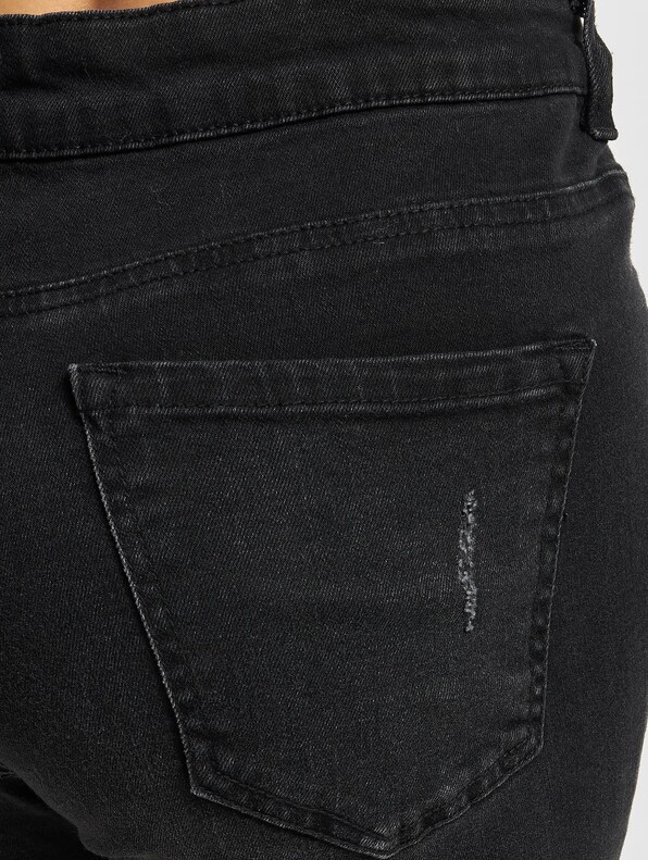 Urban Classics Ladies High Waist Skinny Denim Jeans-3