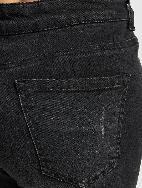 Urban Classics Ladies High Waist Skinny Denim Jeans-3