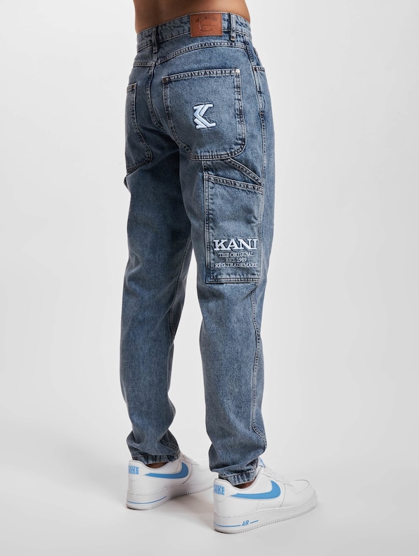 Retro Tape Workwear Denim Loose Fit-1