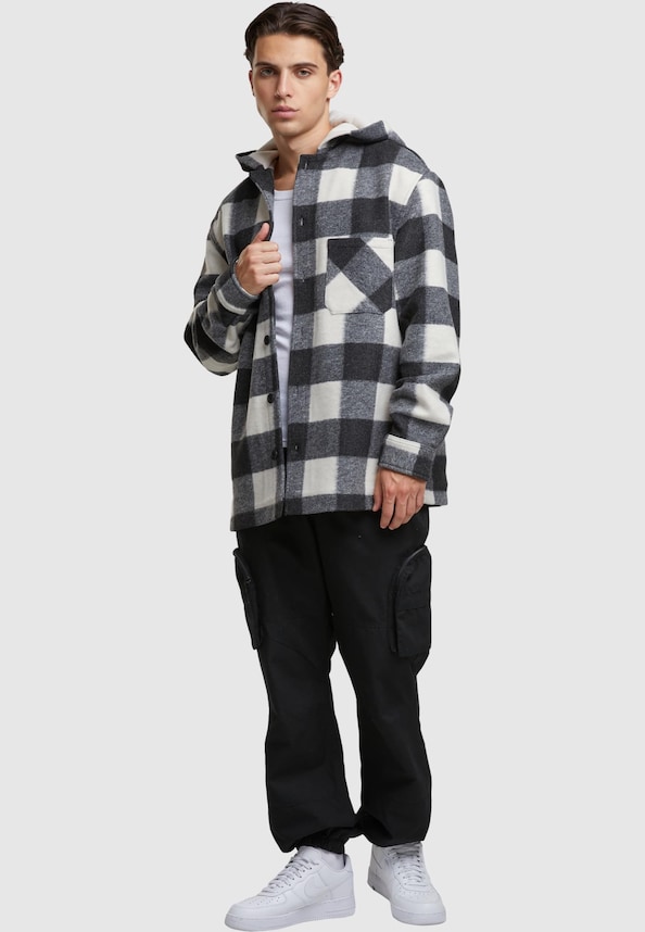 Big Check With Hood -3