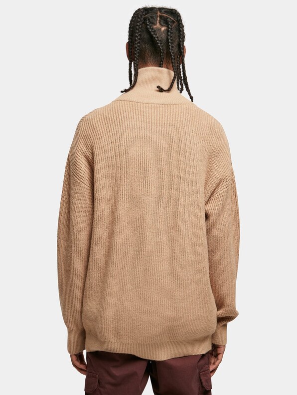Oversized Knitted Troyer-1