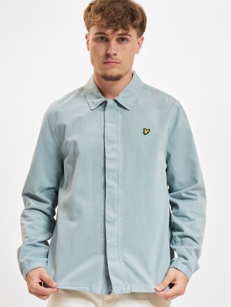 Lyle & Scott Washed Drill Overshirt Langarmhemd