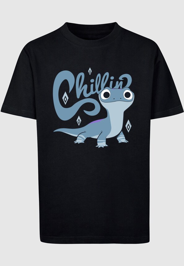 Kids Frozen 2 - Salamander Bruni Chillin Basic T-Shirt-0