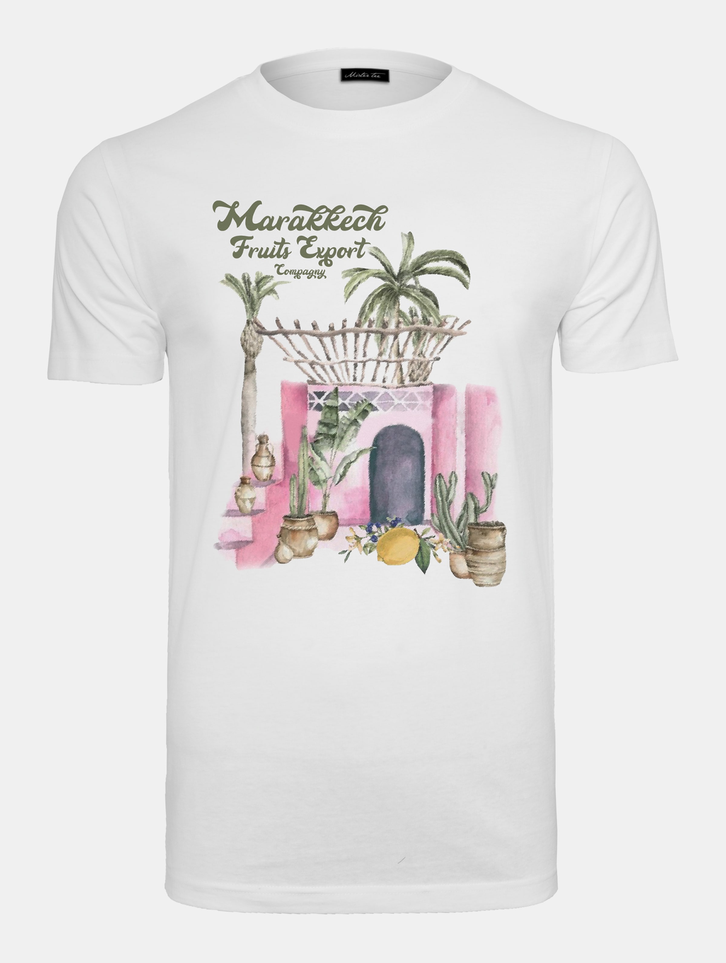 Mister Tee - Marakkesch Fruits Heren T-shirt - 3XL - Wit