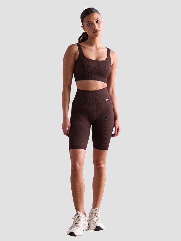 aim'n Ribbed Seamless Biker Shorts-2