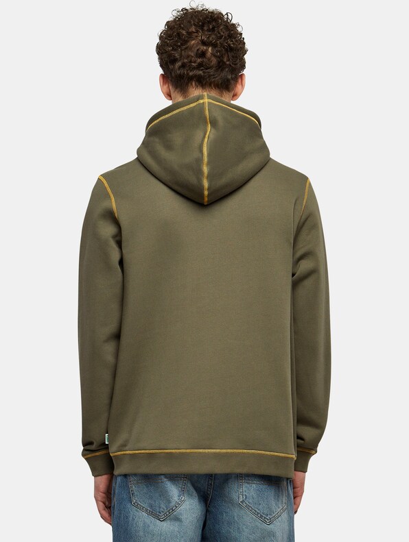 Organic Contrast Flatlock Stitched -1