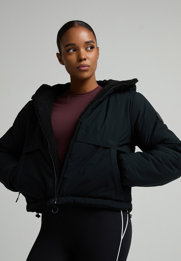 W SELLATA BORG REVERSIBLE JACKET-3