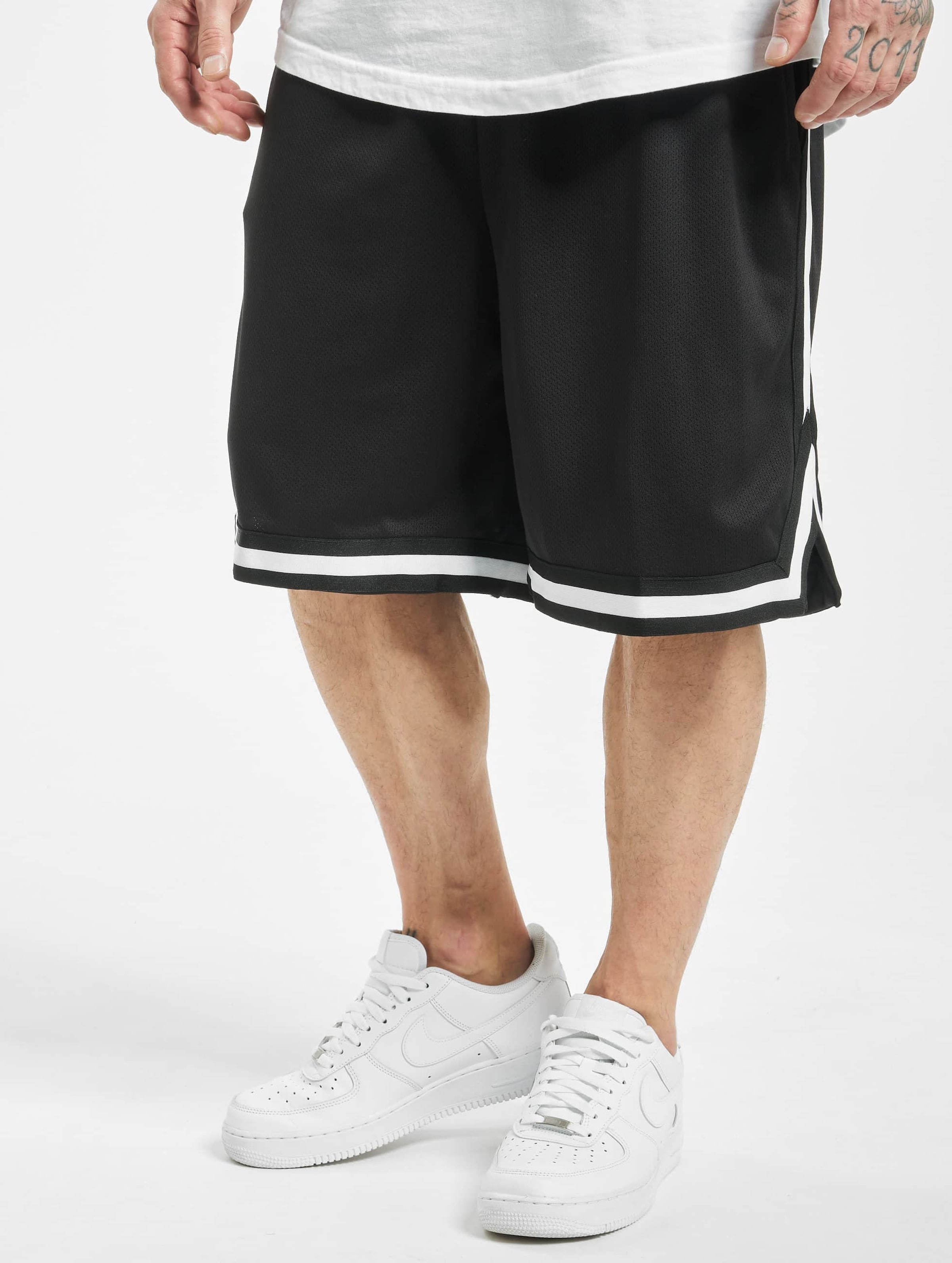 Pantaloncini Uomo Urban Classics Con Mesh - Taglio Ampio E Comfort Massimo Per Sport E Casual - Foto 7