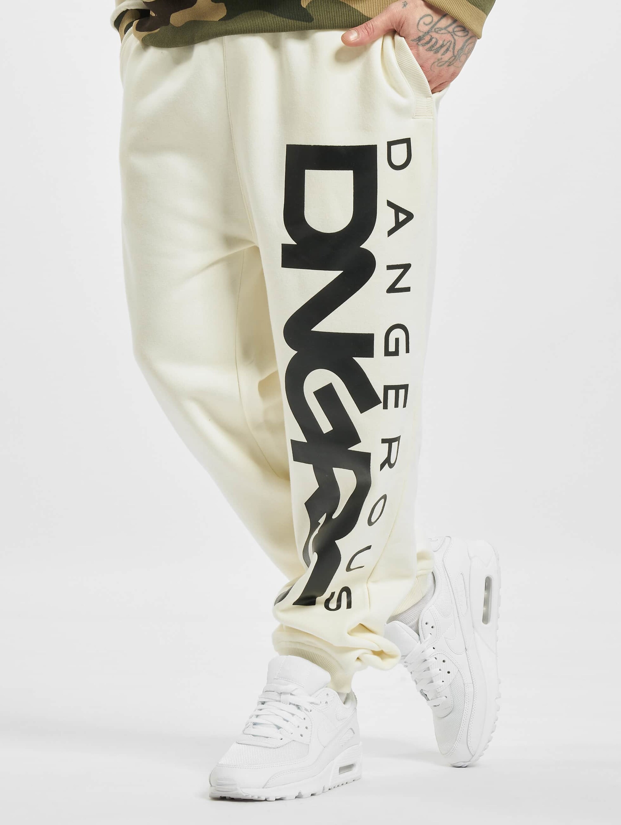 Dangerous DNGRS Classic Sweatpants Off Mannen op kleur grijs, Maat 4XL