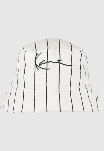 KA-HW021-002-02 Signature Pinstripe Bucket Hat