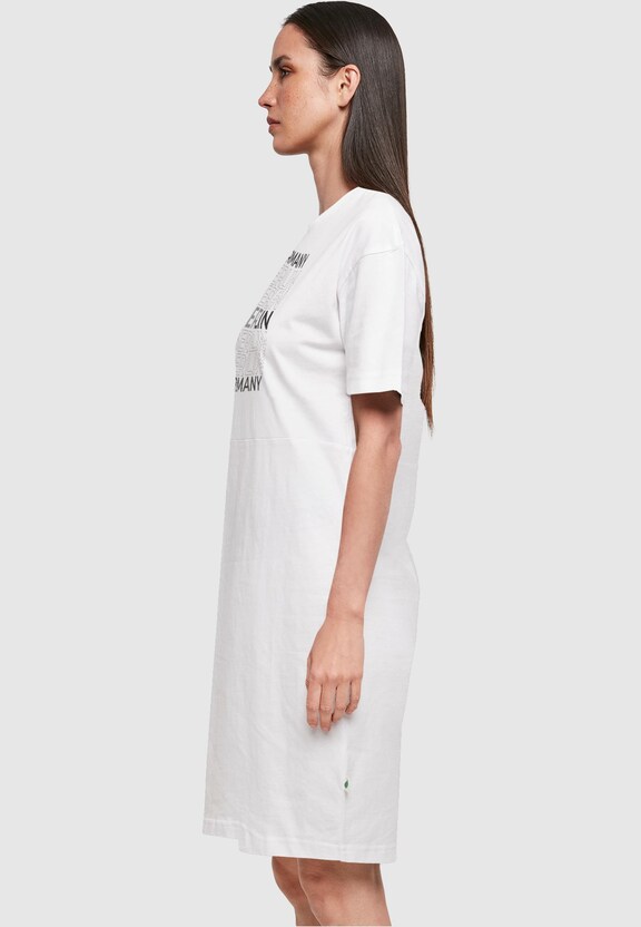 Ladies Berlin  Organic Oversized Slit Tee -2