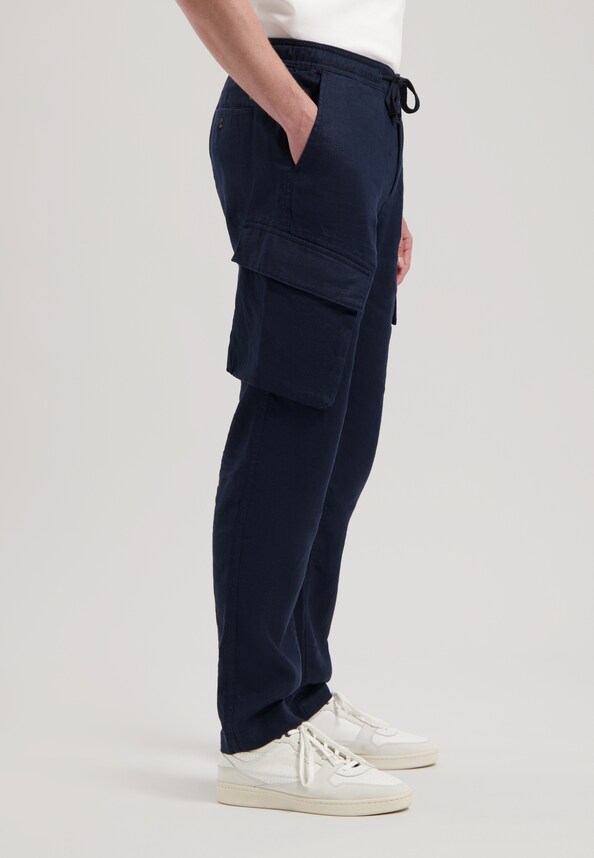 James Cargo Pants Linen-2