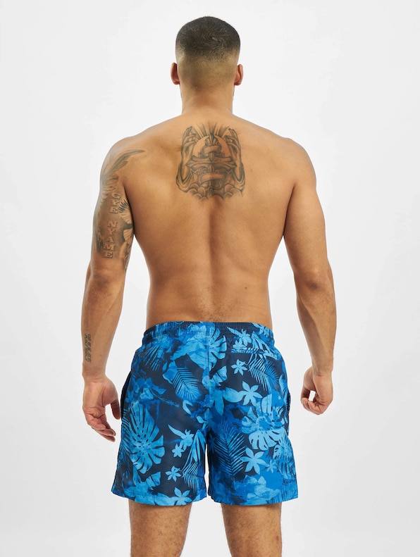 Pattern  Swim Trunks-1
