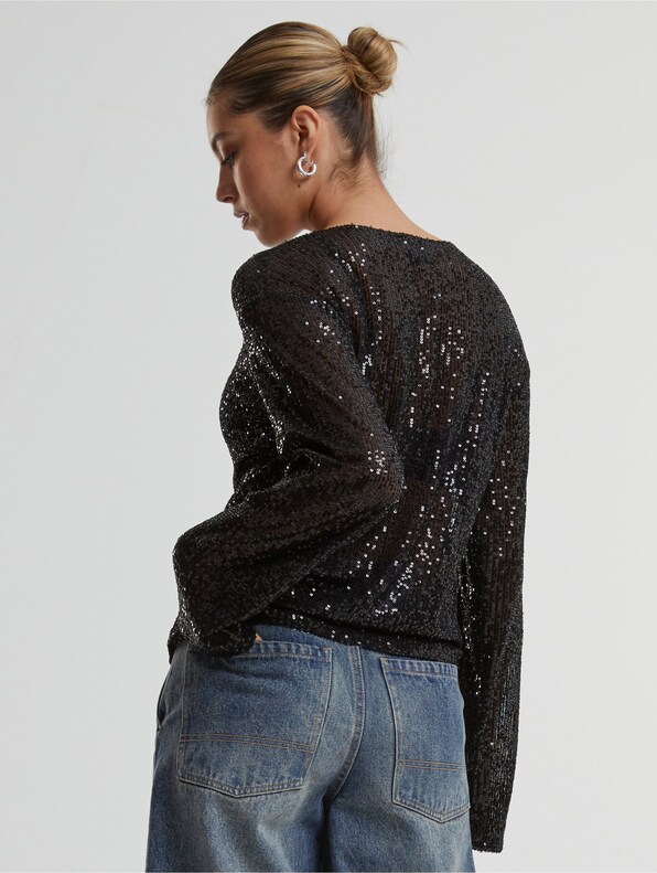 Urban Classics Ladies Sequins Longsleeves-2