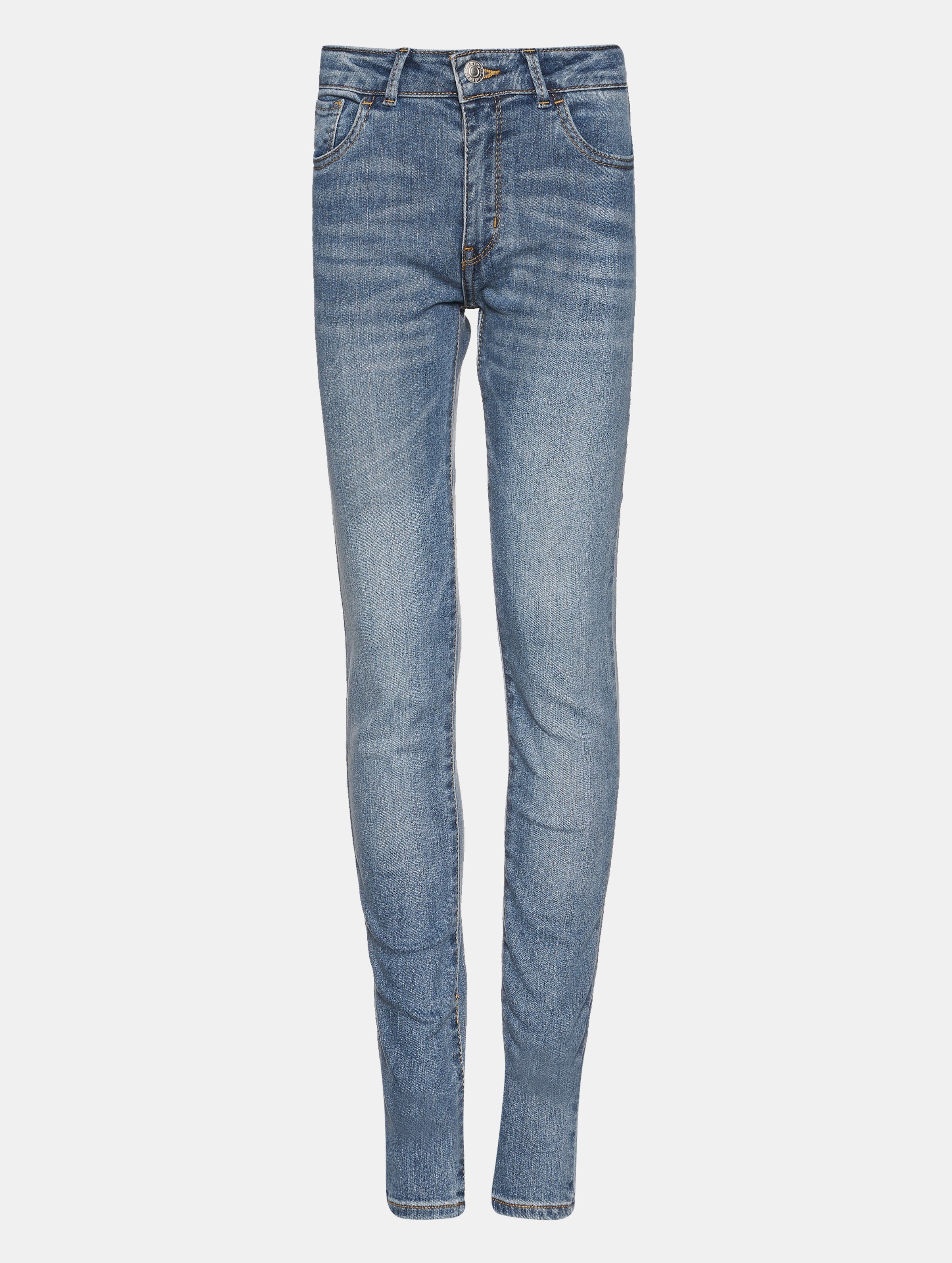 Levi's Levis Kids 710 Super Skinny Jeans Kinder,Unisex op kleur blauw, Maat 164