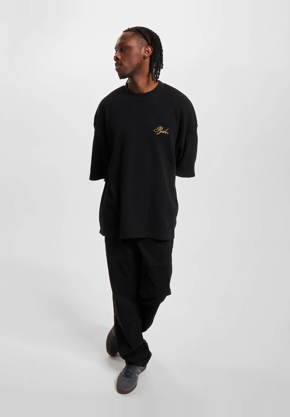 PEGADOR Quat Waffle Boxy T-Shirt-4