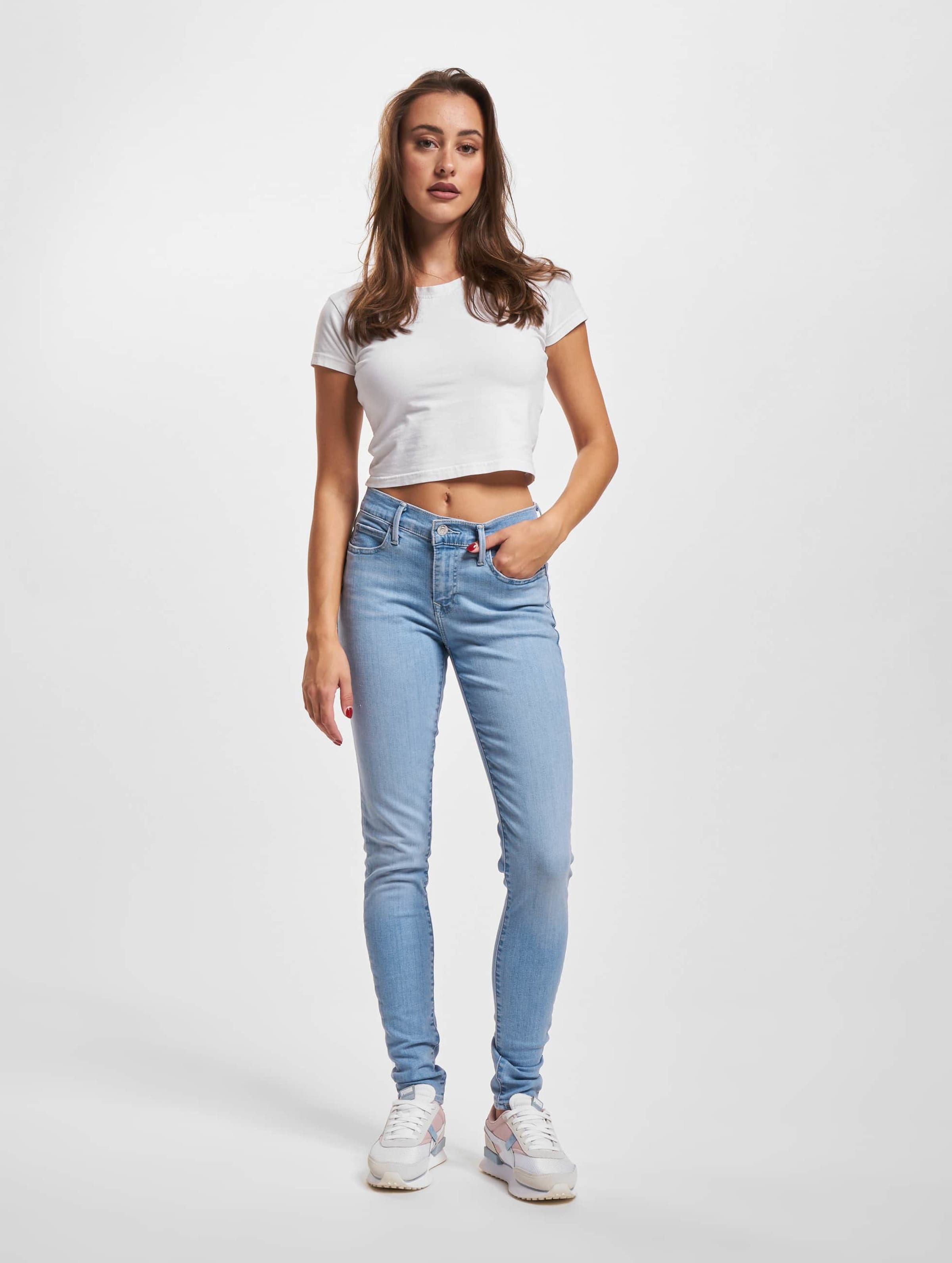 Levi's 710 super 2025 skinny size chart