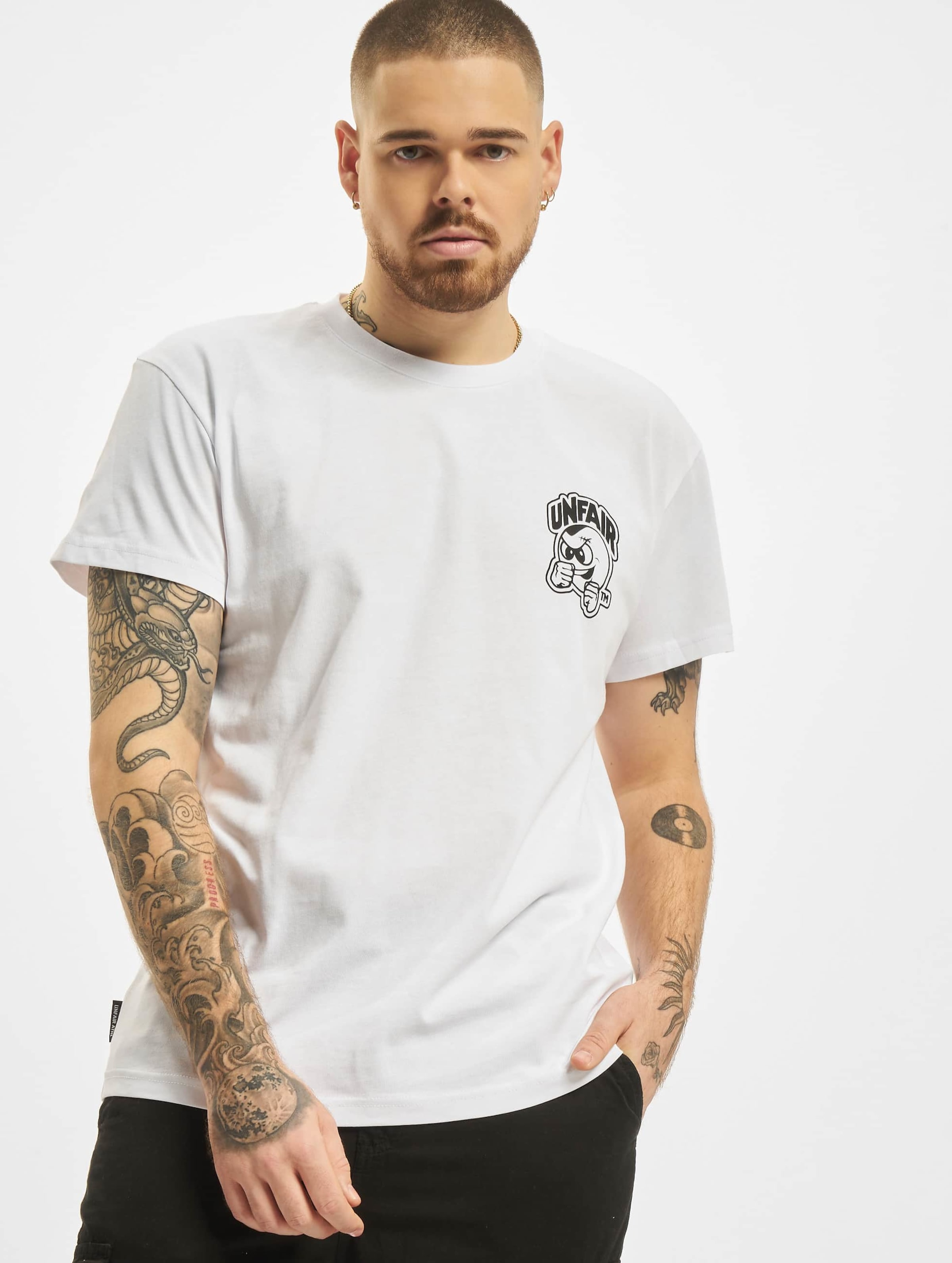 UNFAIR ATHLETICS Punchingball T-Shirt Mannen op kleur grijs, Maat XL