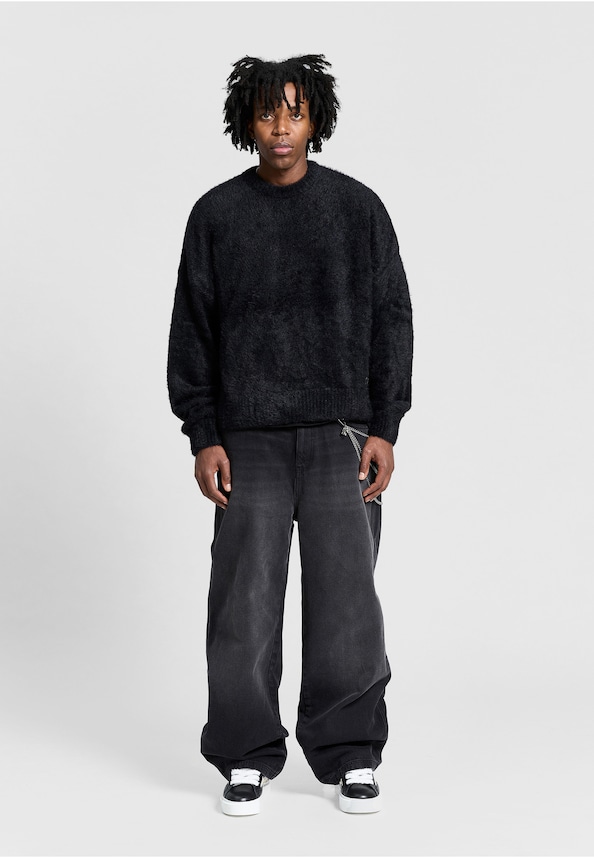 Essential Furry Knit Sweater-3