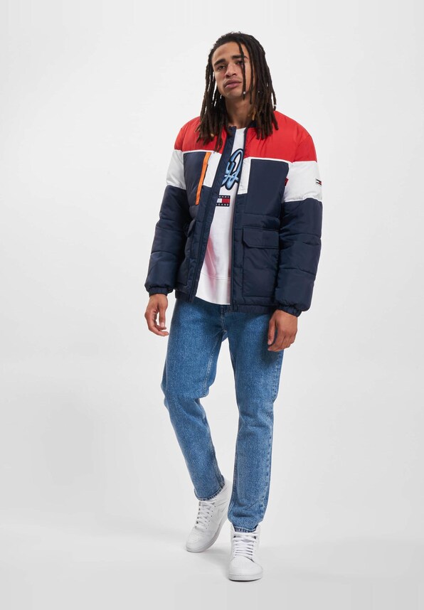 Tommy Jeans Logo Stripe Winterjacken-7