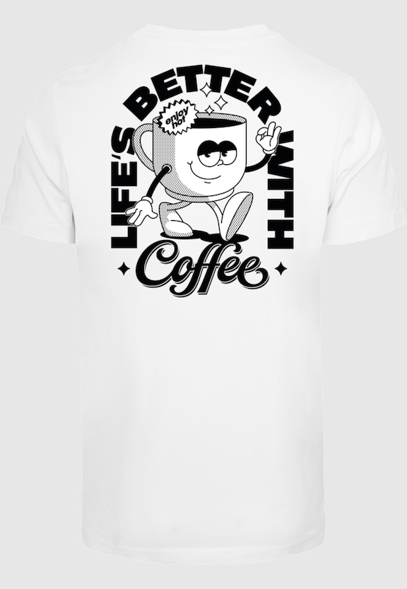 Better With Coffee Tee-3