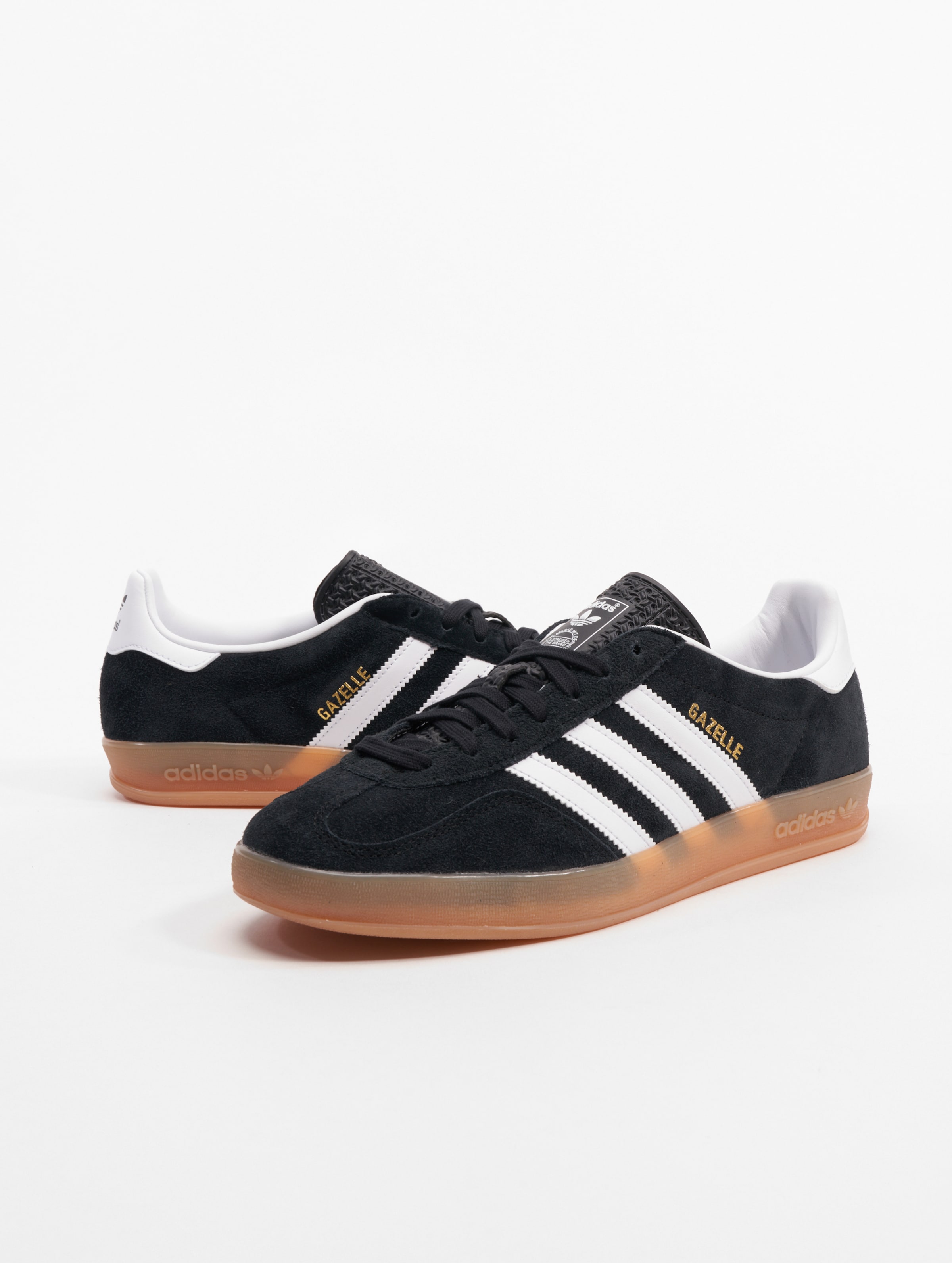 adidas Originals Gazelle Indoor Sneakers Frauen,Männer,Unisex op kleur zwart, Maat 38 2/3