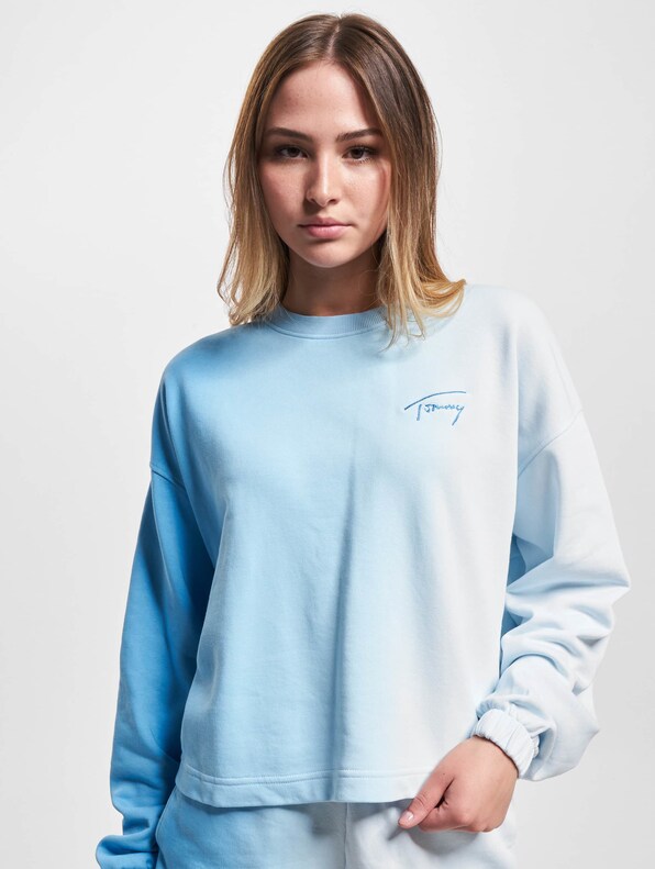 Tommy Jeans Bxy Dip Dye Signature Sweater-2