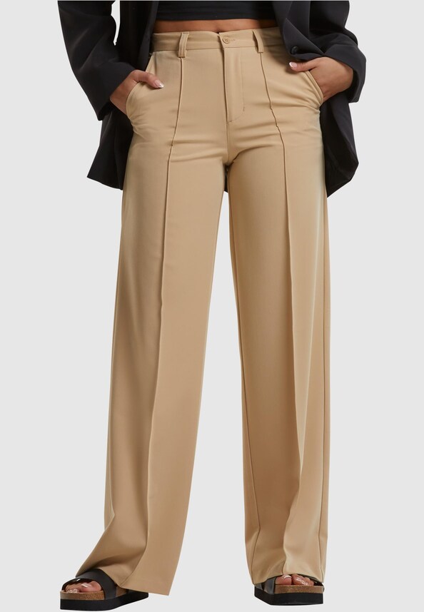 Ladies Wide Pleated-0